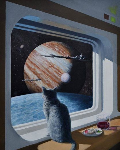 Dans mon dernier rêve, j'étais seul dans un vaisseau, à des années lumière de la terre, entouré de tous les livres de l'univers. J'avais sur moi la tenue du capitaine Kirk, en lisant un passage de K. DIck.